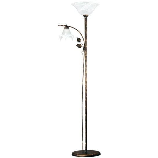 Lampa podłogowa LAMPEX Bluszcz, brązowa, 60 W, 168x50 cm Lampex