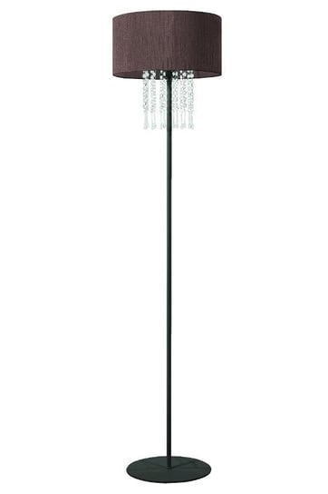 Lampa podłogowa LAMPEX Wenecja, brązowa, 60 W, 150x37 cm Lampex