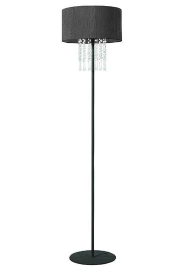 Lampa podłogowa LAMPEX Wenecja, czarna, 60 W, 150x37 cm Lampex