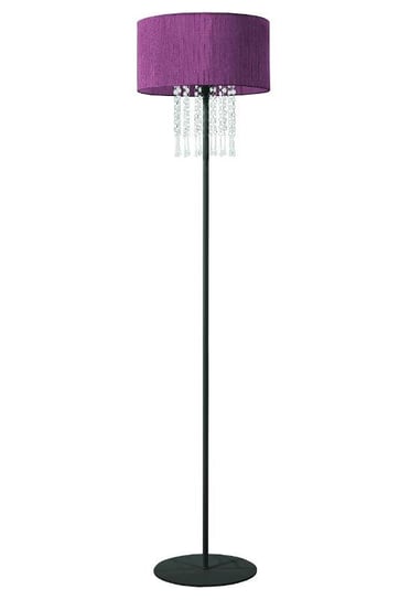 Lampa podłogowa LAMPEX Wenecja, fioletowa, 60 W, 150x37 cm Lampex