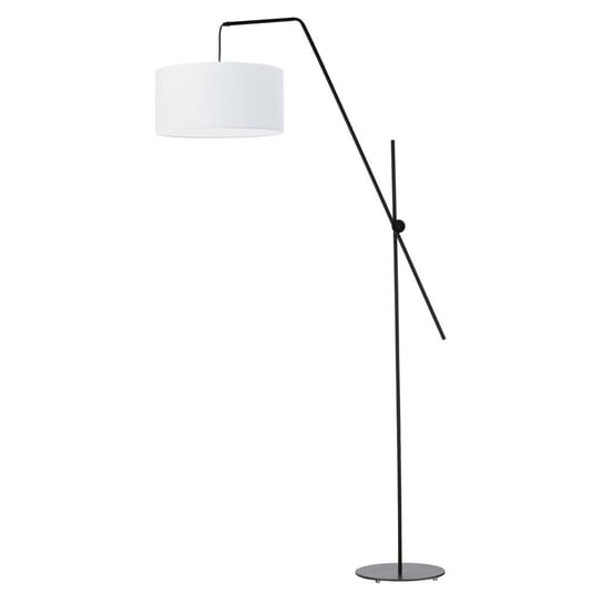 Lampa podłogowa LYSNE Bilbao, 60 W, E27, biała/czarna, 176x90 cm LYSNE