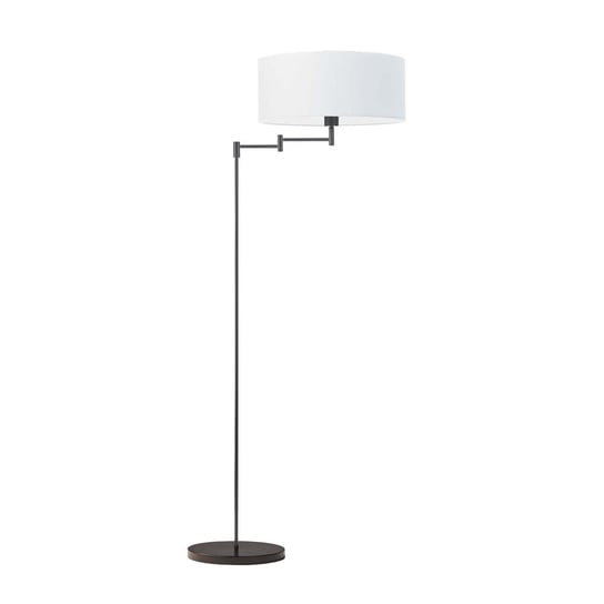 Lampa podłogowa LYSNE Cancun, 60 W, E27, biała/czarna, 155x63 cm LYSNE