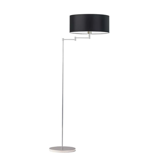 Lampa podłogowa LYSNE Cancun, czarna, srebrna, E27, 155x63 cm LYSNE