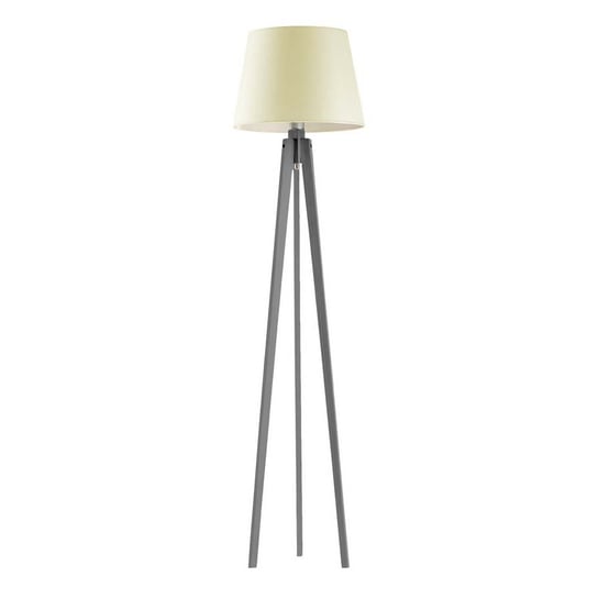 Lampa podłogowa LYSNE Curacao, 60 W, E27, ecru-popielata, 158x40 cm LYSNE