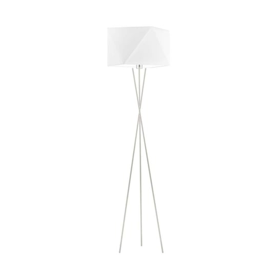 Lampa podłogowa LYSNE Dakar, 60 W, E27, biała/srebrna, 164x45 cm LYSNE