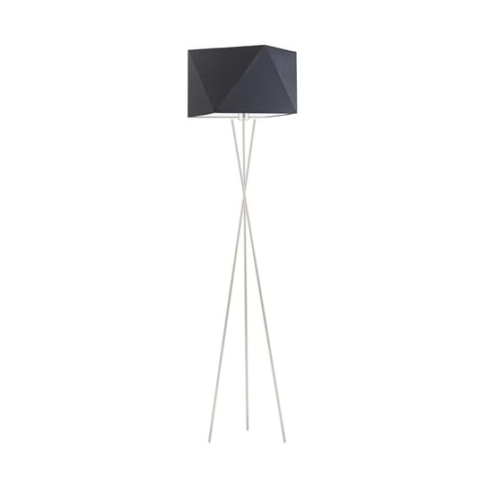 Lampa podłogowa LYSNE Dakar, 60 W, E27, grafitowa/srebrna, 164x45 cm LYSNE