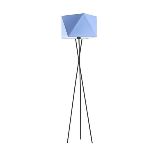 Lampa podłogowa LYSNE Dakar, 60 W, E27, niebieska/czarna, 164x45 cm LYSNE