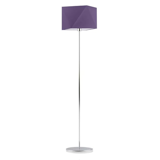 Lampa podłogowa LYSNE Fidżi, 60 W, E27, fioletowa/chrom, 160x45 cm LYSNE