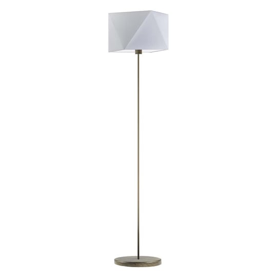 Lampa podłogowa LYSNE Fidżi, 60 W, E27, jasnoszara/złota, 160x45 cm LYSNE