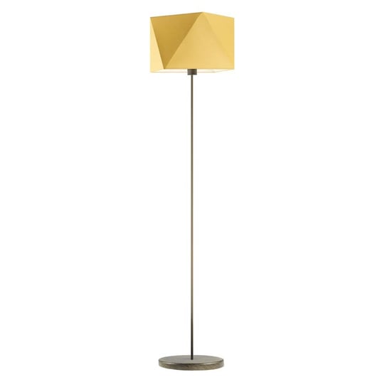 Lampa podłogowa LYSNE Fidżi, 60 W, E27, musztardowa/złota, 160x45 cm LYSNE