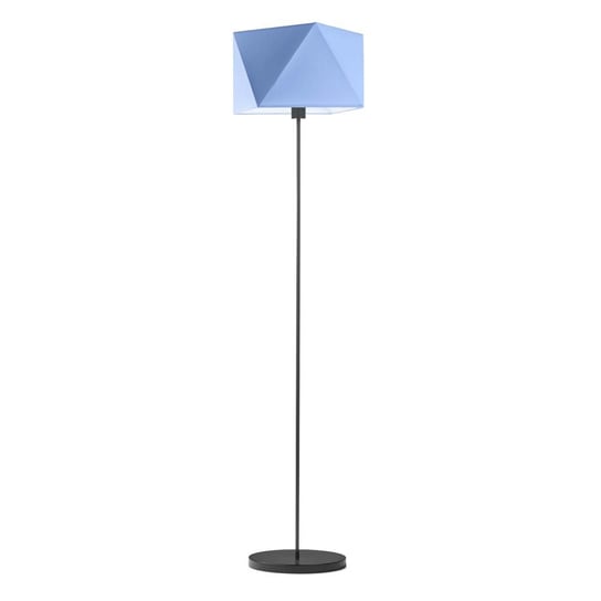Lampa podłogowa LYSNE Fidżi, 60 W, E27, niebieska/czarna, 160x45 cm LYSNE