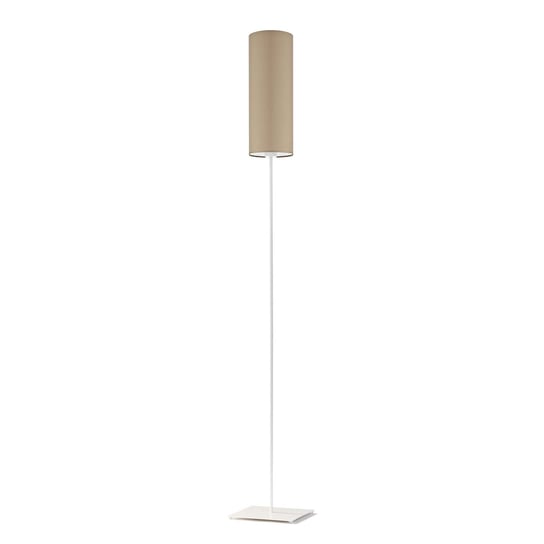 Lampa podłogowa LYSNE Florencja, 60 W, E27, beżowa/biała, 165x20 cm LYSNE
