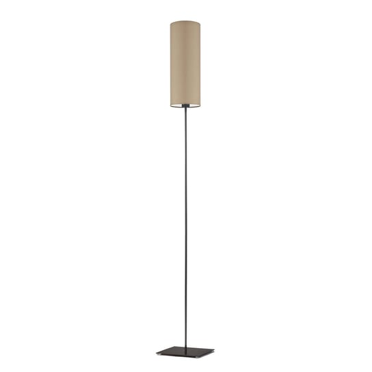 Lampa podłogowa LYSNE Florencja, 60 W, E27, beżowa/czarna, 165x20 cm LYSNE