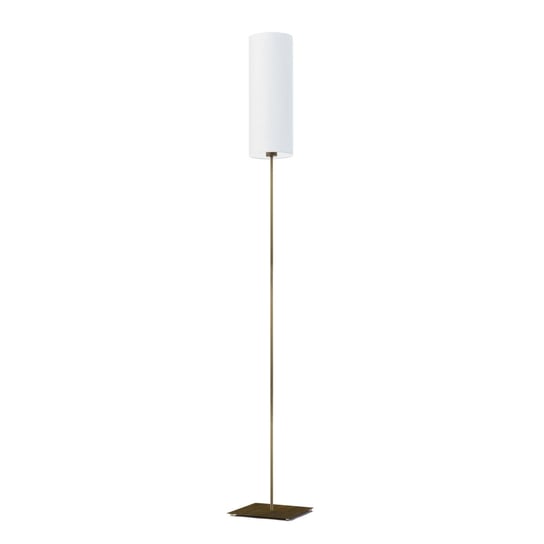 Lampa podłogowa LYSNE Florencja, 60 W, E27, biała/złota, 165x20 cm LYSNE