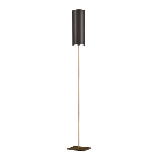Lampa podłogowa LYSNE Florencja, 60 W, E27, brązowa/złota, 165x20 cm LYSNE