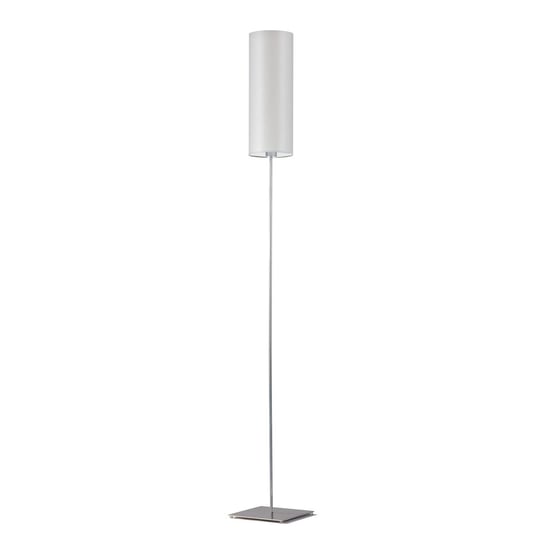 Lampa podłogowa LYSNE Florencja, 60 W, E27, jasnoszara/chrom, 165x20 cm LYSNE