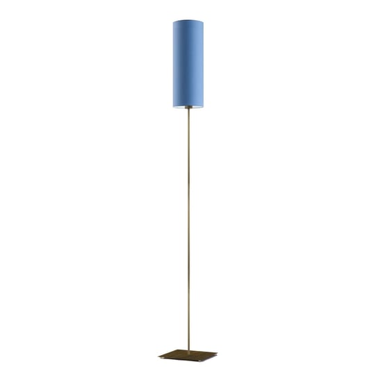 Lampa podłogowa LYSNE Florencja, 60 W, E27, niebieska/złota, 165x20 cm LYSNE