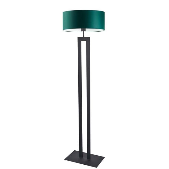 Lampa podłogowa LYSNE Kalifornia, 60 W, E27, zieleń butelkowa-czarna, 161x40 cm LYSNE