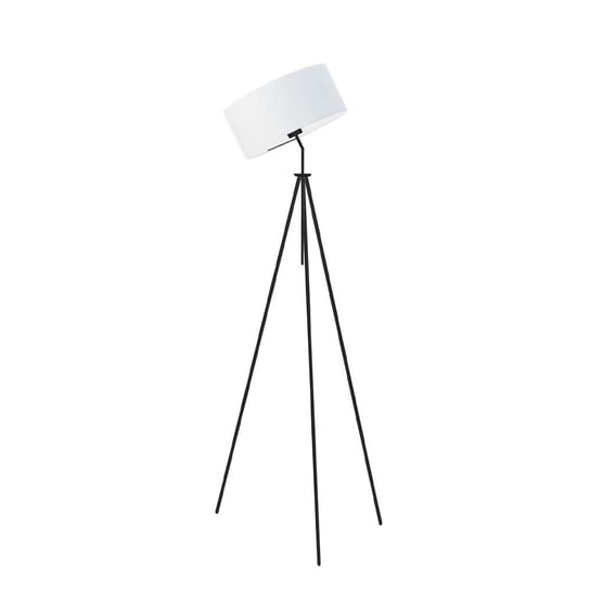 Lampa podłogowa LYSNE Malmo, 60 W, E27, biało-czarna, 145x50 cm LYSNE