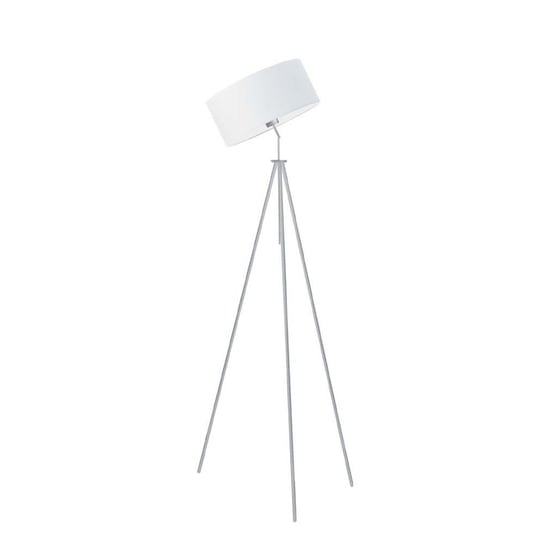 Lampa podłogowa LYSNE Malmo, 60 W, E27, biało-srebrna, 145x50 cm LYSNE