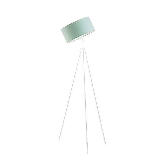 Lampa podłogowa LYSNE Malmo, 60 W, E27, miętowo-biała, 145x50 cm LYSNE