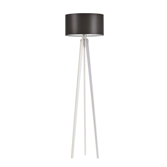 Lampa podłogowa LYSNE Miami, 60 W, E27, czarno-biała, 148x40 cm LYSNE