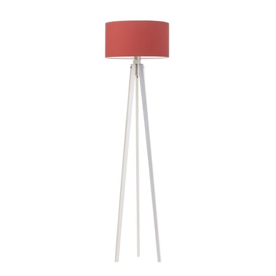 Lampa podłogowa LYSNE Miami, 60 W, E27, czerwono-biała, 148x40 cm LYSNE