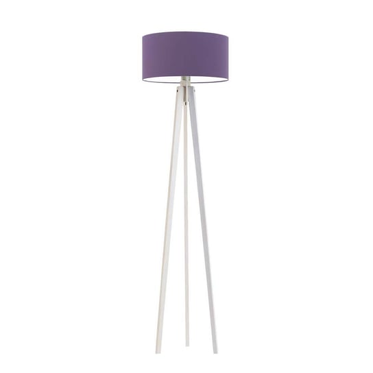 Lampa podłogowa LYSNE Miami, 60 W, E27, fioletowo-biała, 148x40 cm LYSNE