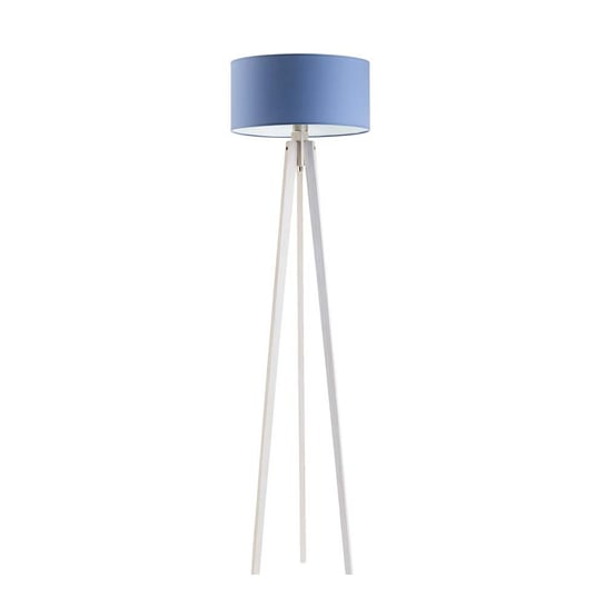 Lampa podłogowa LYSNE Miami, 60 W, E27, niebiesko-biała, 148x40 cm LYSNE