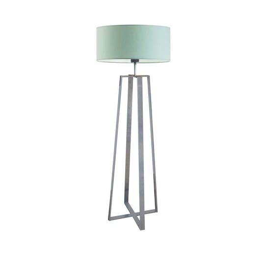 Lampa podłogowa LYSNE Moss, 60 W, E27, miętowo-srebrna, 158x60 cm LYSNE