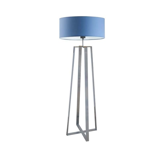 Lampa podłogowa LYSNE Moss, 60 W, E27, niebiesko-srebrna, 158x60 cm LYSNE