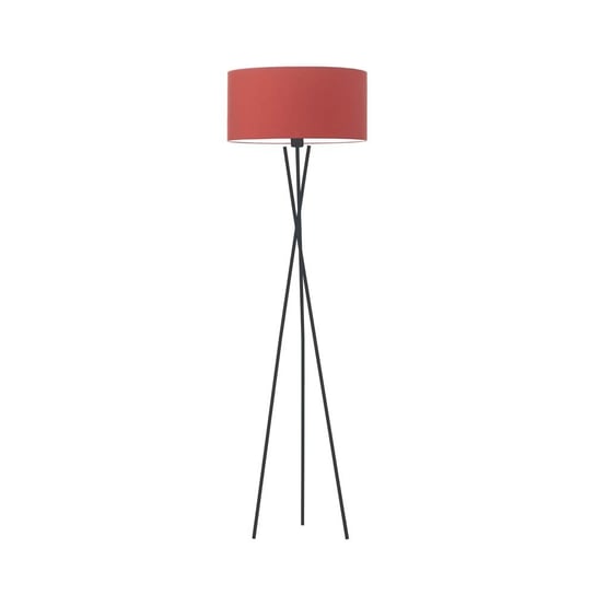 Lampa podłogowa LYSNE Paryż, 60 W, E27, czerwona/czarna, 160x40 cm LYSNE