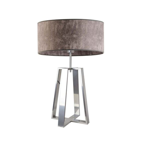 Lampa podłogowa LYSNE Thor, 60 W, E27, beton/srebrna, 61x40 cm LYSNE