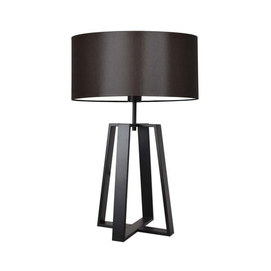 Lampa podłogowa LYSNE Thor, 60 W, E27, brązowa/czarna, 61x40 cm LYSNE