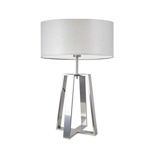 Lampa podłogowa LYSNE Thor, 60 W, E27, jasnoszara/srebrna, 61x40 cm LYSNE