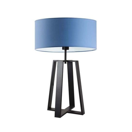 Lampa podłogowa LYSNE Thor, 60 W, E27, niebieska/czarna, 61x40 cm LYSNE