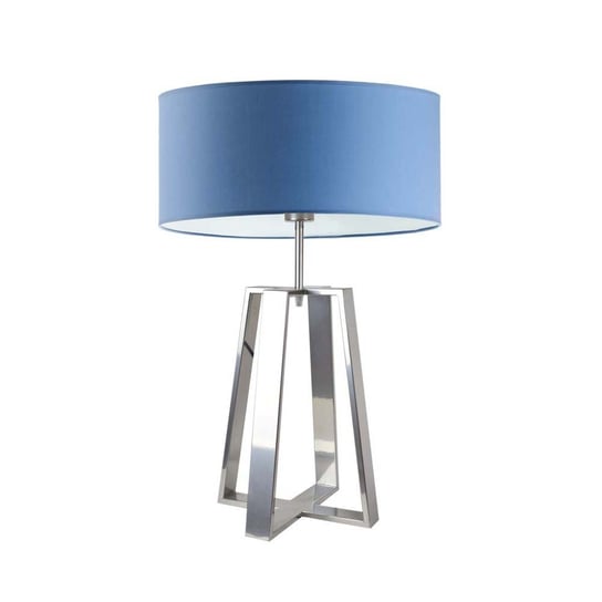Lampa podłogowa LYSNE Thor, 60 W, E27, niebieska/srebrna, 61x40 cm LYSNE