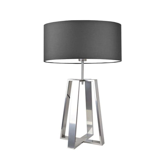 Lampa podłogowa LYSNE Thor, 60 W, E27, stalowa/srebrna, 61x40 cm LYSNE