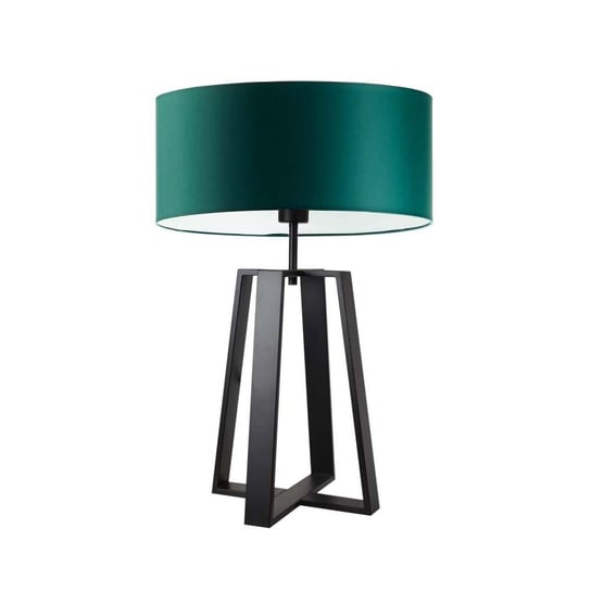 Lampa podłogowa LYSNE Thor, 60 W, E27, zieleń butelkowa/czarna, 61x40 cm LYSNE