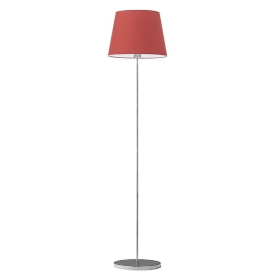 Lampa podłogowa LYSNE Vasto, 60 W, E27, czerwona/srebrna, 162,5x37 cm LYSNE