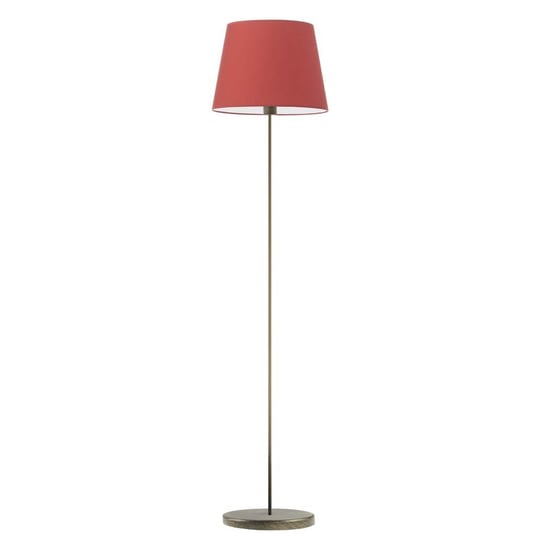 Lampa podłogowa LYSNE Vasto, 60 W, E27, czerwona/złota, 162,5x37 cm LYSNE