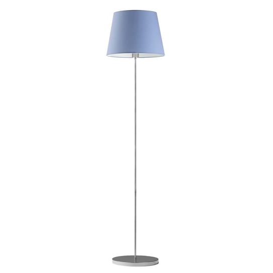 Lampa podłogowa LYSNE Vasto, 60 W, E27, niebieska/srebrna, 162,5x37 cm LYSNE