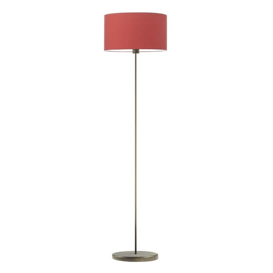 Lampa podłogowa LYSNE Werona, 60 W, E27, czerwona/złota, 156x40 cm LYSNE