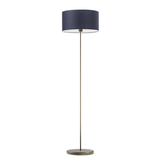 Lampa podłogowa LYSNE Werona, 60 W, E27, granatowa/złota, 156x40 cm LYSNE