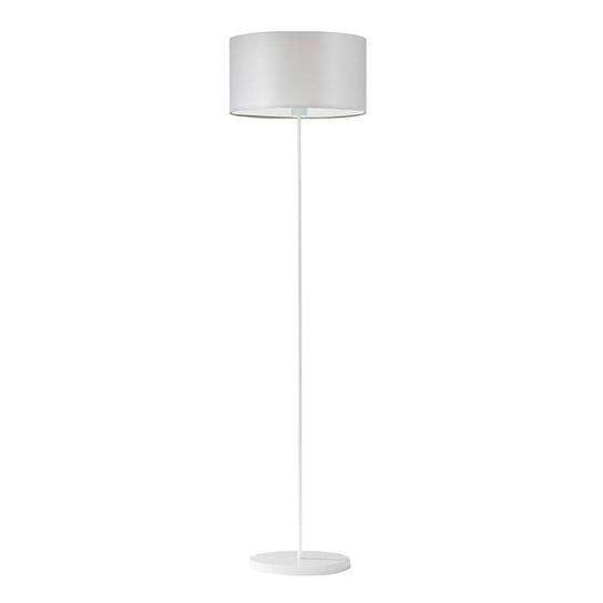 Lampa podłogowa LYSNE Werona, 60 W, E27, jasnoszara/biała, 156x40 cm LYSNE