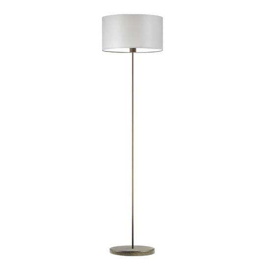 Lampa podłogowa LYSNE Werona, 60 W, E27, jasnoszara/złota, 156x40 cm LYSNE