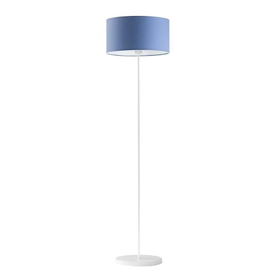 Lampa podłogowa LYSNE Werona, 60 W, E27, niebieska/biała, 156x40 cm LYSNE