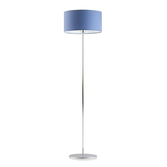 Lampa podłogowa LYSNE Werona, 60 W, E27, niebieska/chrom, 156x40 cm LYSNE