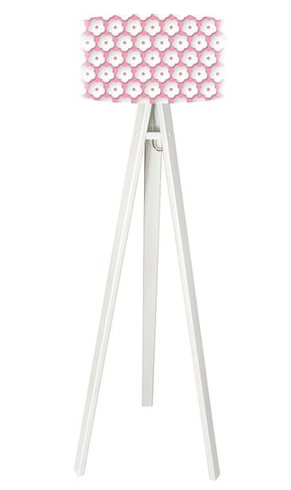 Lampa podłogowa MACODESIGN Dziewczęce kwiatuszki tripod-foto-248p-w, 60 W MacoDesign