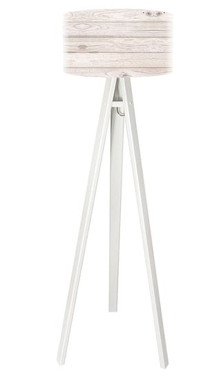 Lampa podłogowa MACODESIGN Jasna boazeria tripod-foto-130p-w, 60 W MacoDesign